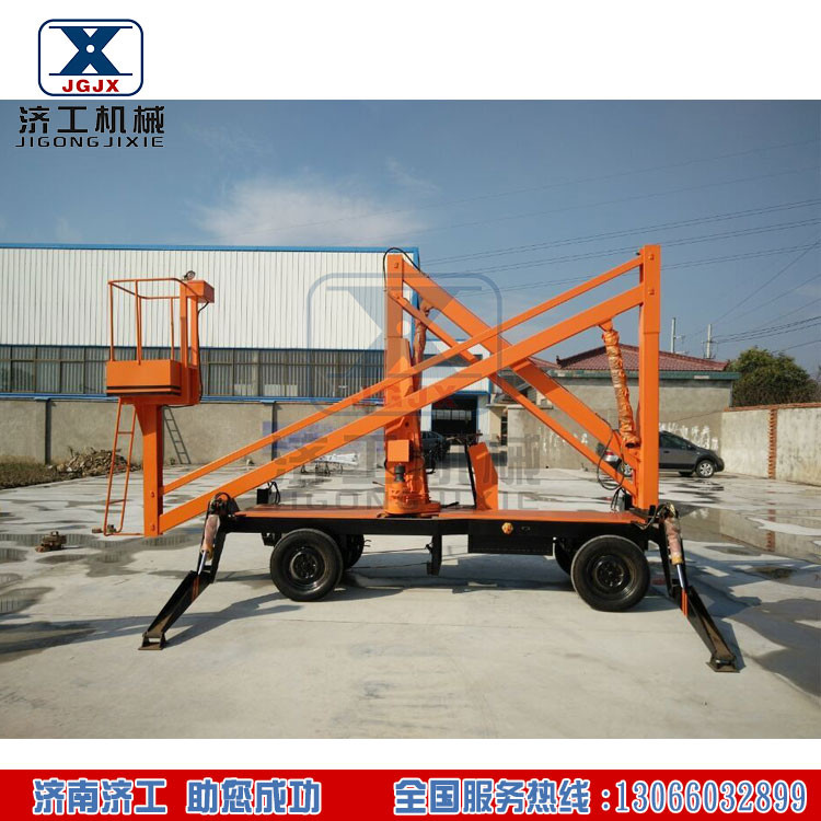 曲臂式升降機(jī)，路燈維修車廠家